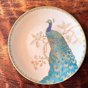 222 5th Peacock Garden 6.25 Plate